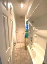 Full bathroom upstairs