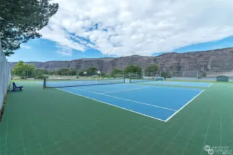 Sunland tennis court