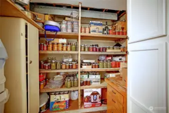 Canning/pantry area downstairs