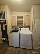Laundry room. Washer and dryer not included.