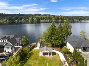 Secure Community Lakefront Access with Dock located just a block away