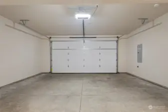 Garage includes electric car charging!