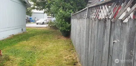 Another Picture of the Huge Pet Friendly Fenced Backyard.