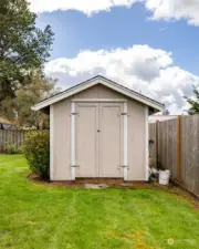 Garden shed storage