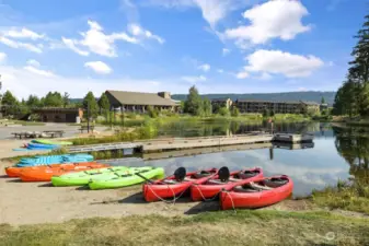 Boats, kayak and paddle board rentals at The Pavilion. Walking distance from Trailhead!