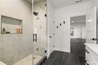Another beautiful steam shower!