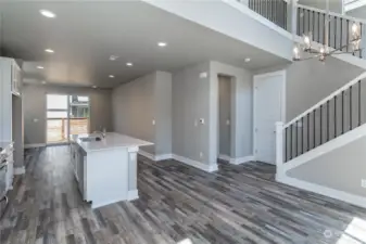 Picture is of similar home with upgraded options.