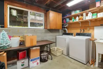 Utility and storage room