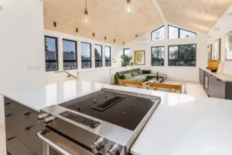 One of the most remarkable aspects of this property are its bespoke windows that capture and utilize natural lighting, creating bright and airy interiors that are both uplifting and energy-efficient.