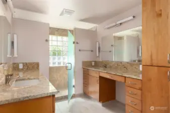 Primary Bathroom with walk-in Shower