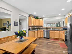 Enjoy the connected living environment with an open kitchen fostering a sense of togetherness and shared experiences.