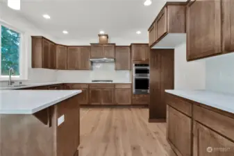 extra large kitchen for cooking and entertaining