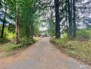 Entry to property off Old Hwy 99