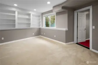 Fourth bedroom is in basement--great guest space.