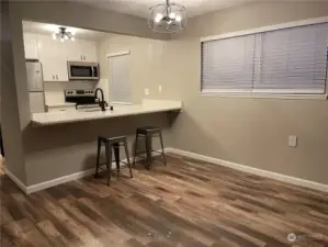 Kitchen from Living Area