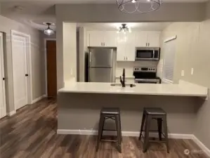Kitchen from Eating Area