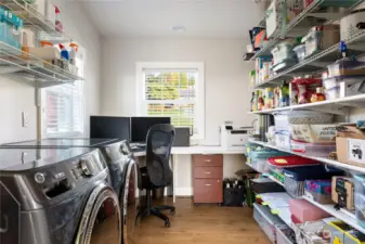 Pantry! Storage room! Utility closet?! Even a bonus Office space.