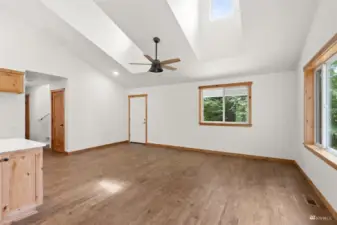 Large dining/living area - perfect space to entertain.