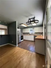 Remodeled kitchen