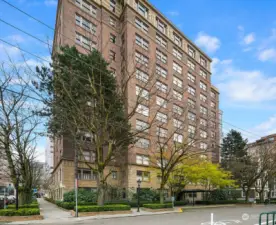 This quintessential and iconic building is in one of Seattle's most walkable neighborhoods; close to downtown, Pioneer Square, Pike Place Market, Seattle Art Museum and walking distance to some of the city's best restaurants as well as the light rail.