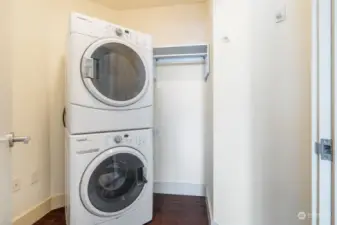Laundry in-unit.