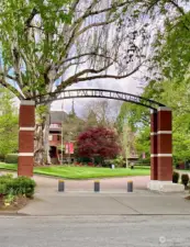 Seattle Pacific University is just a short walk from the unit.