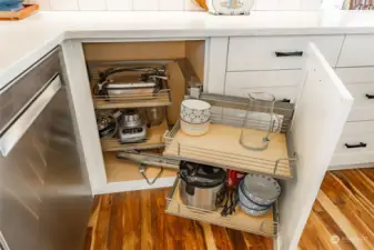 Check out the Designer Corner Pull out Cabinet.