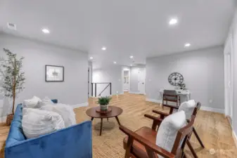 Large upper living room