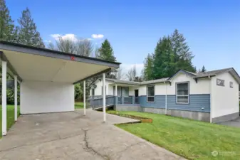 Welcome home to this amazing opportunity in Golden's Mobile Home Park - a 55+ community!