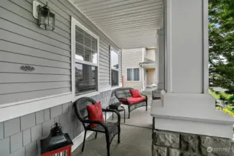 Relax and unwind on your covered front porch!
