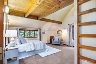 Large Bedroom with Loft
