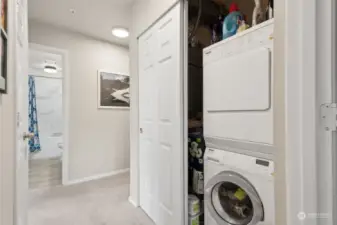 Full size Stackable Washer and Dryer.
