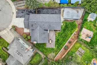 AERIAL PROPERTY VIEW – ITS EVEN ON A CUL-DE-SAC!