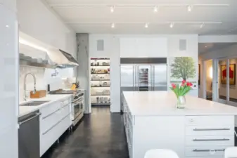 Great pantry, 98-bottle wine fridge; all top-of-the-line.