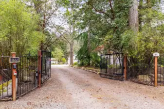Welcome to your fully fenced and gated oasis