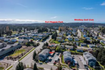 Great location, close to Fort Nugent Park and Whidbey Golf Club.