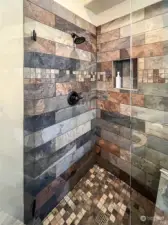 Master Suite shower.