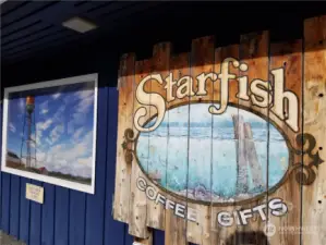All roads lead to the Starfish store & Restaurant