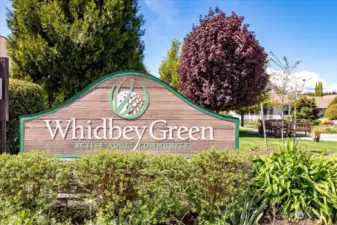 Whidbey Green is a well-maintained and friendly 55+ community.