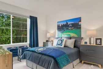 Photos are taken from another Alki Model Home in another community. All photos are used for representational purposes. All colors, construction finishes, railing, cabinetry, and upgrade options will vary.