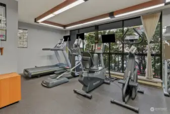 Exercise room.