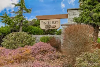 Pinehurst Sign