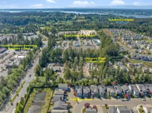 Location, location, location!  The neighborhood is perfectly situated in Gig Harbor North.  Everything you may need is only minutes away.