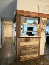 Custom wood counter top