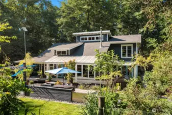 Private, 3 Bd, 1 ¾ bath, with open office, 7.81 private, wooded acres. PLUS shared waterfront lot nearby