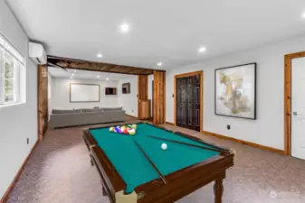 Theater or Game Room?  Virtually Staged