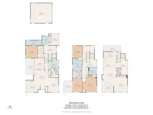 Floor Plans Of The Entire Home.
