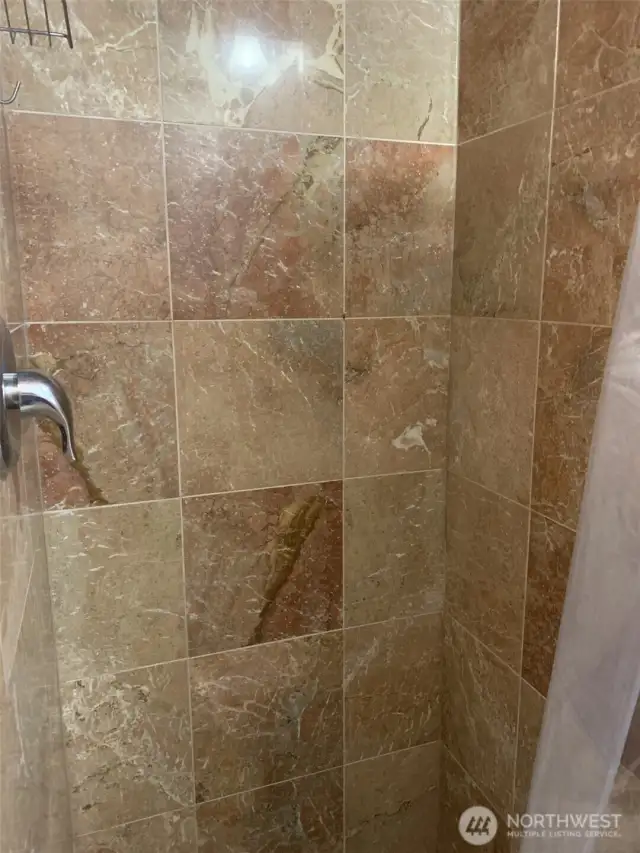 The shower.