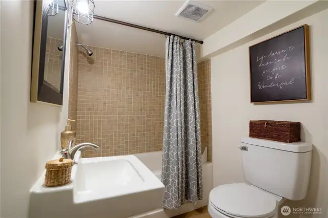 Unit B lower bath