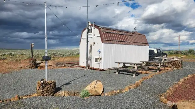 Side & Back of Shed